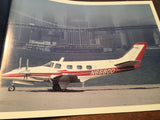 Original Beechcraft Pressurized Duke 24 page Sales Brochure,  8x11".