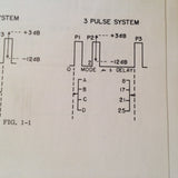 TIC Tel-Instrument T-14A Generator Ops, Maintenance & Parts Manual.  Circa 1966, 1971.