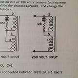 TIC Tel-Instrument T-14A Generator Ops, Maintenance & Parts Manual.  Circa 1966, 1971.