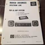 Narco PDF-35 Install & Service Manual.