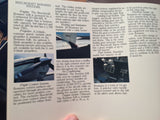Original Beechcraft Bonanza A36 12 page Sales Brochure,  8x11".