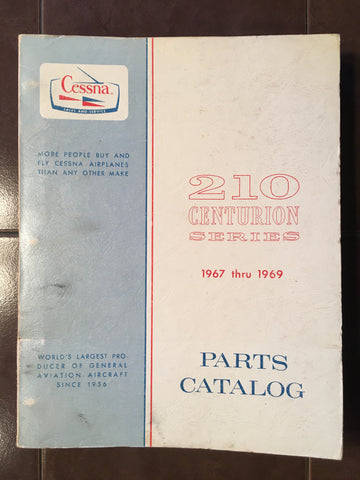 1967-1969 Cessna Aircraft Models 210 & T210 Parts Manual.