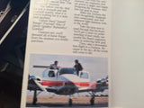 Original Beechcraft Duchess 20 page Sales Brochure,  8x11".