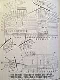 1967-1969 Cessna Aircraft Models 210 & T210 Parts Manual.