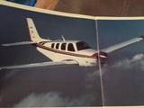 Original Beechcraft Bonanza B36TC 8 page Sales Brochure, 8x11".