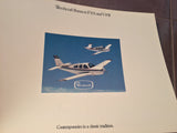Original Beechcraft Bonanza F33A & V35B 20 page Sales Brochure,  8x11".