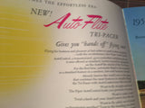 Original Piper Tri-Pacer 160 8 page Sales Brochure, 8x11".