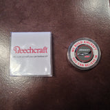 Beechcraft Baron G58 Challenge Coin with Two Golf Ball Markers. NOS