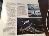 Original 1976 Piper Cherokee, Archer II & Pathfinder 16 page Sales Brochure,  8.5x11".