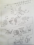 LSI Starter Generator 23085-001, 23085-002, 23085-004 Service & Parts Manual.