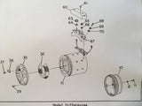 LSI Starter Generator 23085-001, 23085-002, 23085-004 Service & Parts Manual.