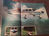 Original 1976 Piper Cherokee, Archer II & Warrior 18 page Sales Brochure,  8.5x11".