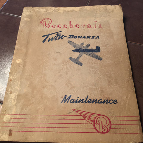 Beechcraft Model 50 Twin Bonanza Service Manual.