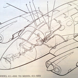 Cessna 411 and 411A Service Manual.