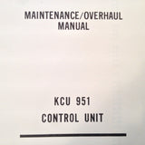 King KCU 951 HF Controller Service & Parts manual.