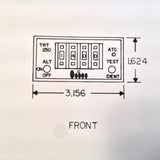 Terra TRT 250 Transponder Maintenance Manual.