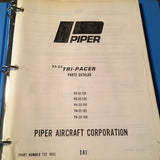 Piper Tri-Pacer PA-22-108,  PA-22-125,  PA-22-135,  PA-22-150, PA-22-160 Parts Manual.
