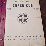 Original Piper Super-Cub PA-18 & PA-18A Parts Manual.