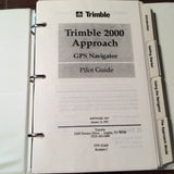Trimble 2000 Approach GPS Navigator Pilot Guide.