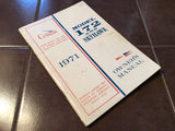 1971 Cessna 172 Skyhawk Owner's Manual.