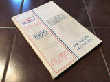 1970 Cessna Turbo Super Skymaster T337E Owner's Manual.