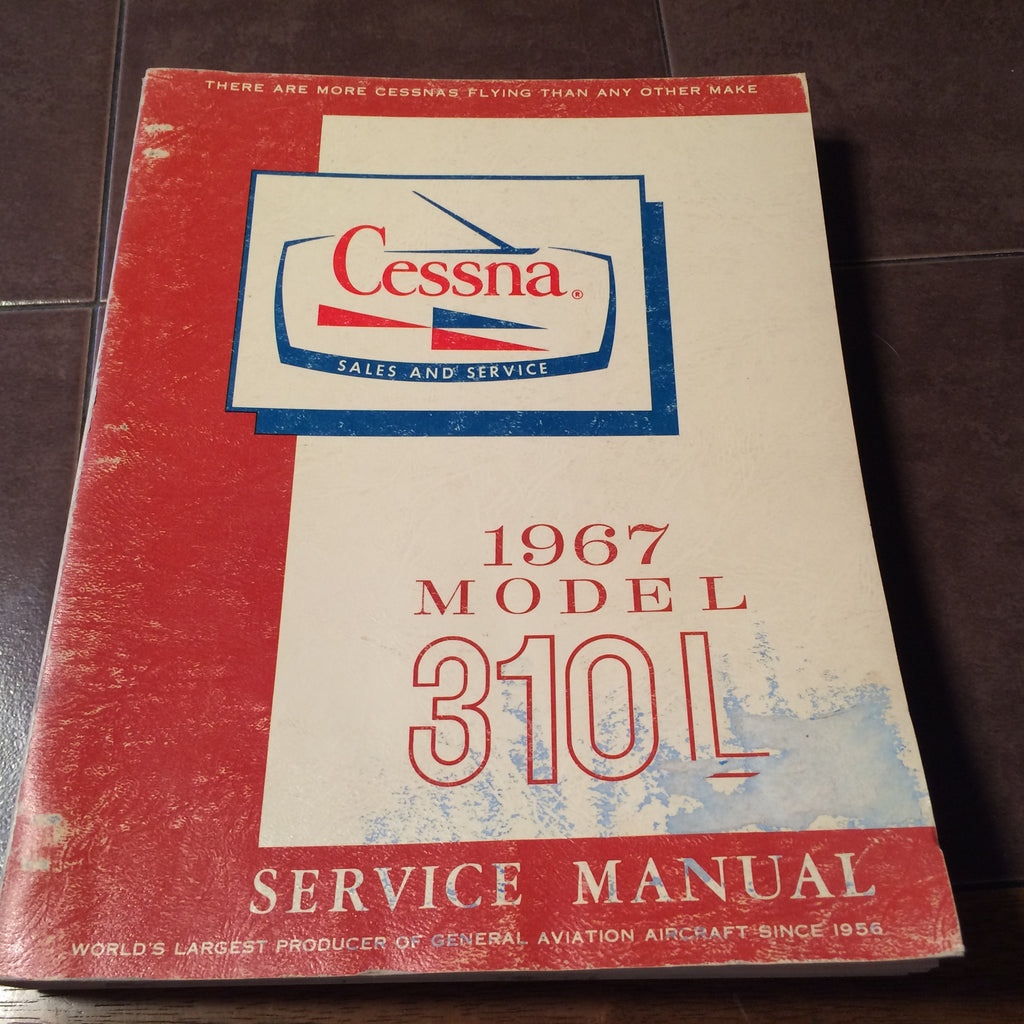 1967 Cessna 310L Service Manual.