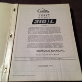 1967 Cessna 310L Service Manual.