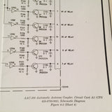 Collins AAC 200, AAC-200P, AAC 220 & AAC 220P Antenna Coupler Service Manual.