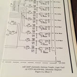 Collins AAC 200, AAC-200P, AAC 220 & AAC 220P Antenna Coupler Service Manual.