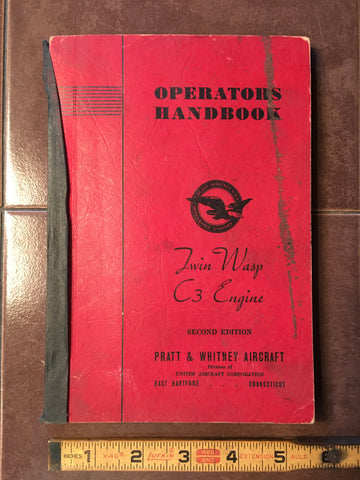 Twin Wasp C3 Engines Operators Handbook.