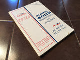 Cessna 402B Owner's Manual.  for sn 0301 and On.