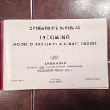 Lycoming O-320 Engine Operator's Manual.