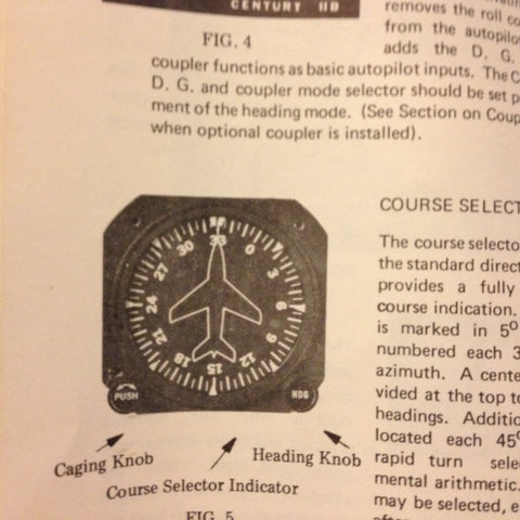 Edo-Aire Mitchell Century IIB Autopilot Pilot's Operation Manual.