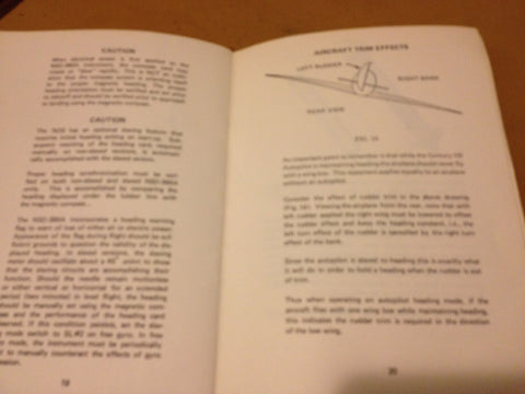 Edo-Aire Mitchell Century IIB Autopilot Pilot's Operation Manual.