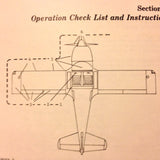 American Aviation Trainer AA-1A Owner's Manual.