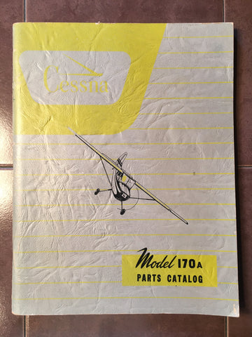 1950 Cessna 170A Parts Manual, 1966 Edition.