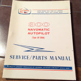 Cessna ARC Navomatic 300 AF-394A Install,  Service & Parts Manual.