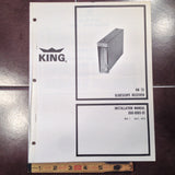 King KN 73 Install Manual.