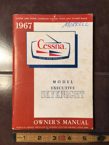 1967 Executive SkyKnight Owner's Manual.