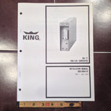 King KN 77 Install Manual.