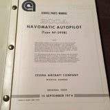 Cessna ARC 200A Navomatic AF-295B Install & Service Manual.