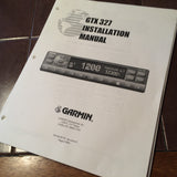 Garmin GTX 327 Transponder Install Manual.