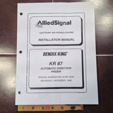 King KR 87 ADF System Install Manual.