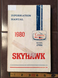 1980 Cessna 172N Pilot's Information Manual.