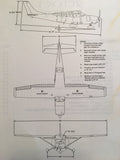 1976 Cessna Turbo Skywagon T207 POH, Pilot's Operating Handbook.