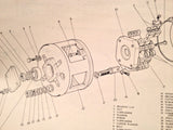 Rotax Starter Motor Type C13102 Service Manual.  Circa 1967.