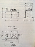 Becker Flugfunk EB 3100-1 External Jack Box Install & Service Manual.