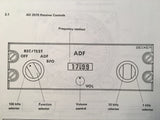 Becker Flugfunk ADF-2000 install & service manual