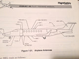 FlightSafety Learjet 45 Pilot Training Manual Volume 1: Operational Info & Volume 2: Aircraft Systems.