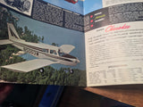 1962 Piper Series QuadFold Sales Brochure. 8 page, 7.5x11",